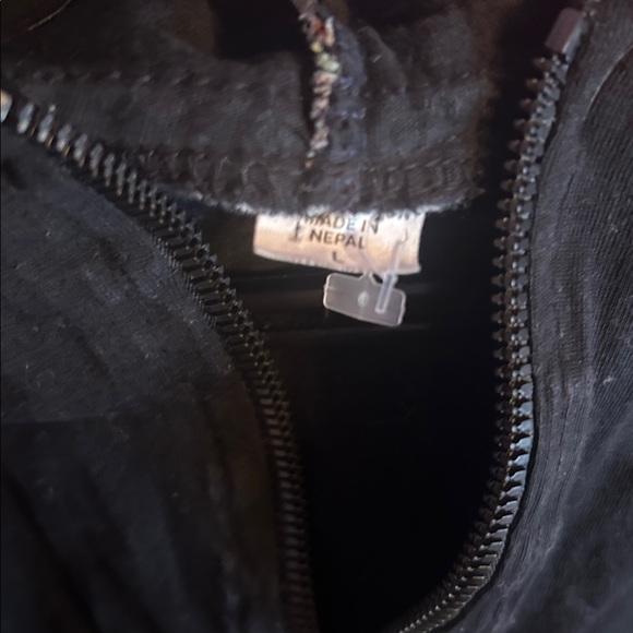 Colorful Striped Jacket with Cutout Design - Picture 3 of 3